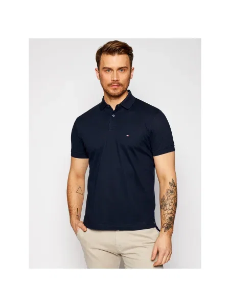 Póló Tommy Hilfiger Regular Polo Navy L sötétkék