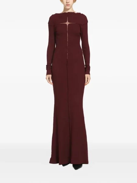 Rochie maxi Daisy roșu