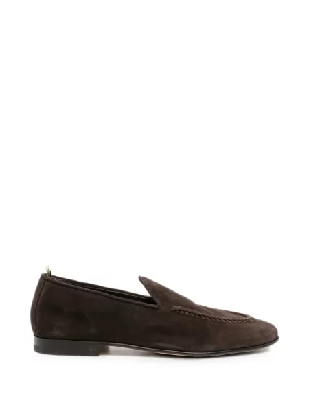 Pantofi loafer Officine Creative țesuți maro