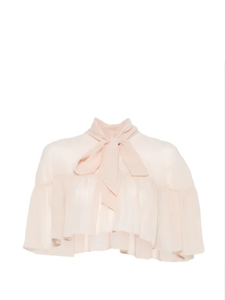 Palaidinė Max Mara kaklaraiščiai rožinė