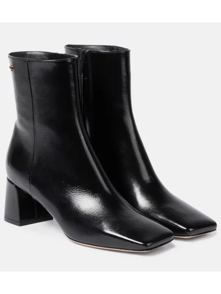 Cizme scurte Gianvito Rossi din piele negru