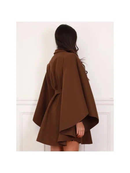 Palton La Modeuse maro
