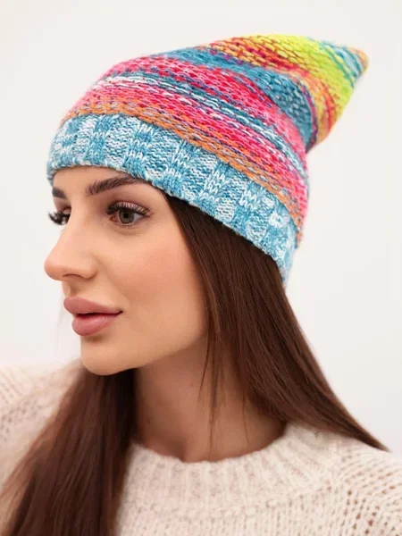 Căciulă Kesi din fleece alb