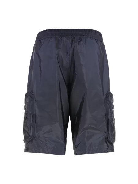 Bermudy Moncler niebieskie