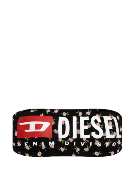 Sutien Diesel cu model floral cu imagine negru
