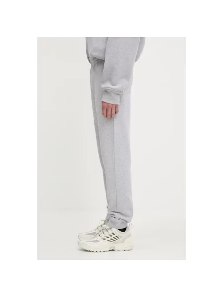 Maison Kitsuné spodnie dresowe Fox Head Patch Regular szare