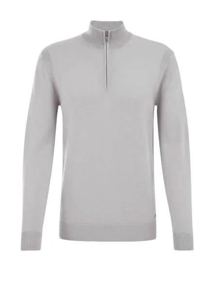 WE Fashion Pulover deschis gri