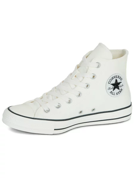 Gyöngyös félcipő Converse fehér
