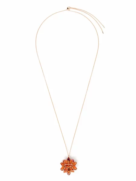 Křišťálový náhrdelník Swarovski zlatý