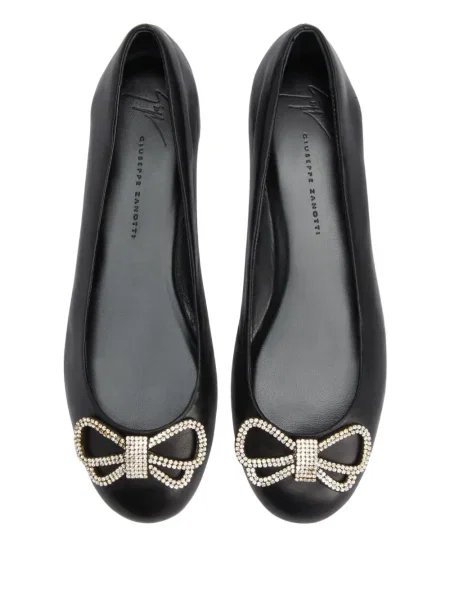 Balerini Giuseppe Zanotti fără toc negru