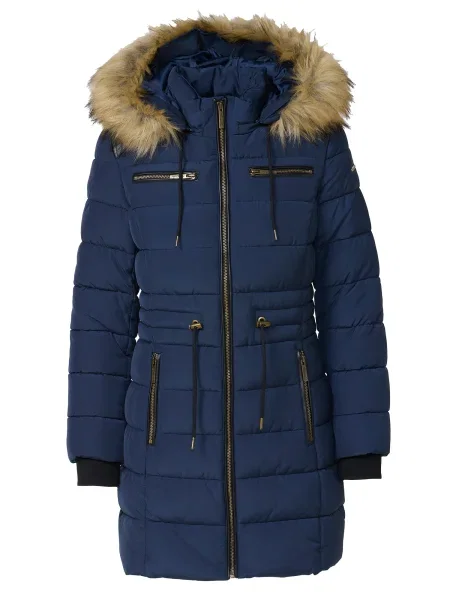 KOROSHI Geacă de iarnă bleumarin