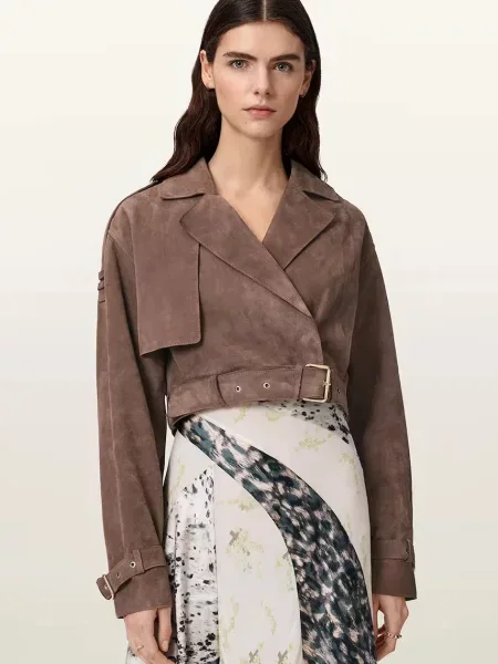 Кожаная куртка Allsaints