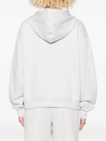 Tricou New Balance cu broderie cu decolteu rotund negru