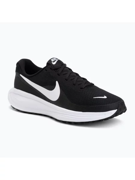Încălțăminte de alergare pentru bărbați Nike Revolution 8 black/black/white alb