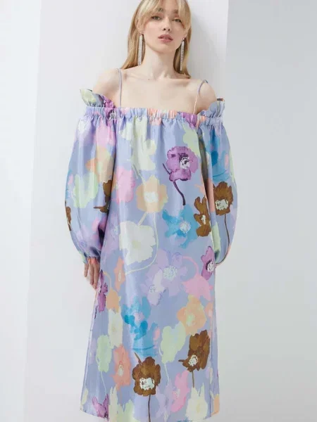 Stine Goya rochie mini evazati