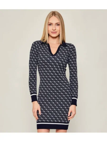 GUESS Rochie AUBREY cu adaos de lână