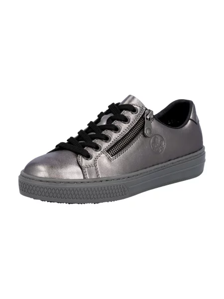 Sneakerși Rieker argintiu