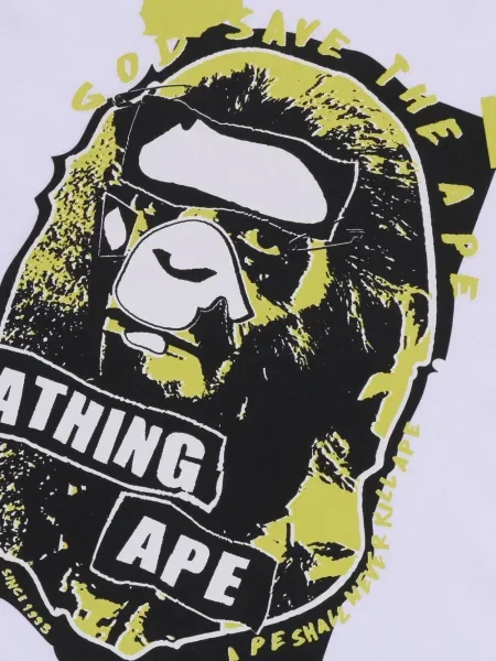 Tricou A Bathing Ape® alb