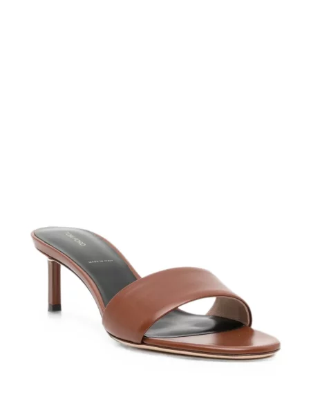 Sandale Tom Ford din piele maro