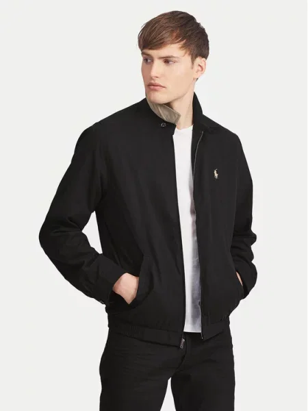 Prehodna jakna Polo Ralph Lauren črna