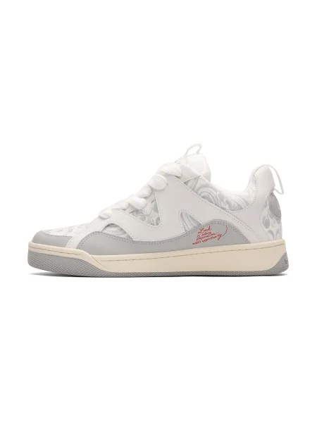 Sneakerși Ed Hardy alb
