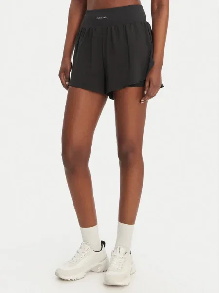 Calvin Klein Performance Sport rövidnadrág Regular Fit fekete