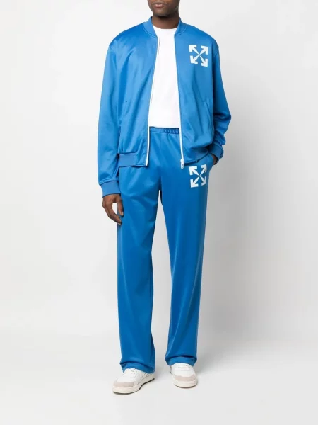 Kurtka Off-white z nadrukiem biała