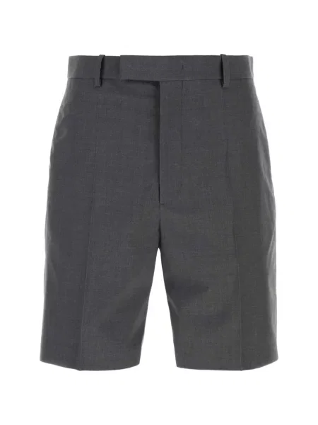 Bermude Jil Sander plisat gri