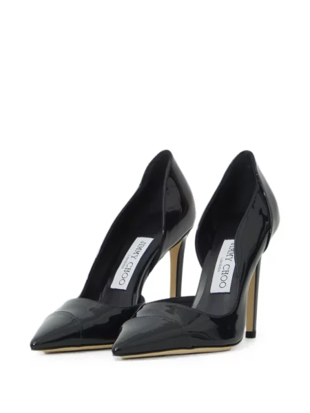 Pantofi cu toc Jimmy Choo din piele negru