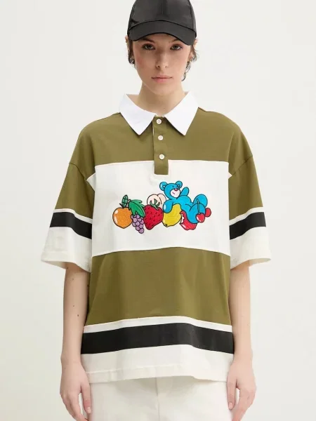 Поло Inbetweeners візерунок зелений