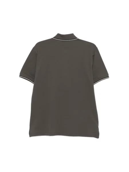Koszulka polo Emporio Armani szara