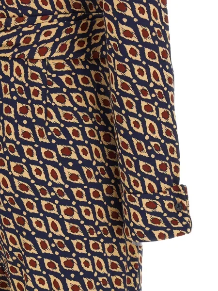 Kombinezon Dvf Diane Von Furstenberg s printom plava