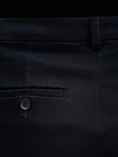 Штани Sisley прямі висока посадка фіолетовий