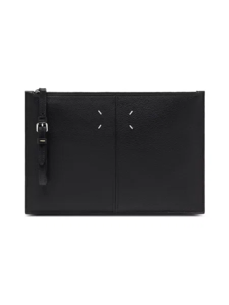Torba Maison Margiela skórzana czarna