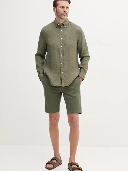 Шорты Hackett London зеленые