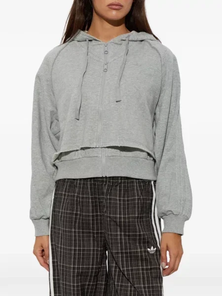 Καρό τρέξιμο μπλούζα Adidas με αυτόγραφο μαύρο
