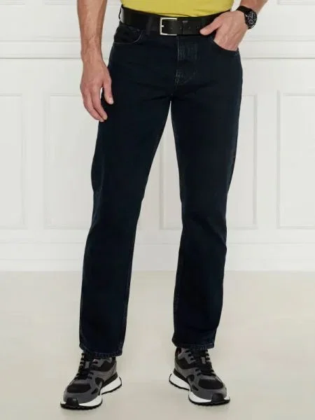 BOSS ORANGE Blugi TROY | Tapered fit portocaliu