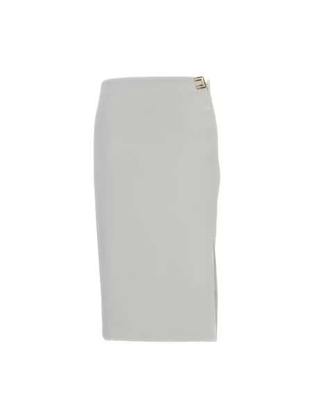 Spódnica ołówkowa Elisabetta Franchi biała