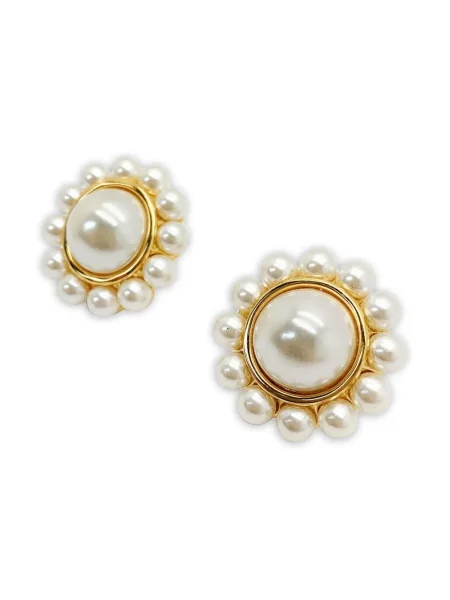 Обеци Jennifer Gibson Jewellery златисто