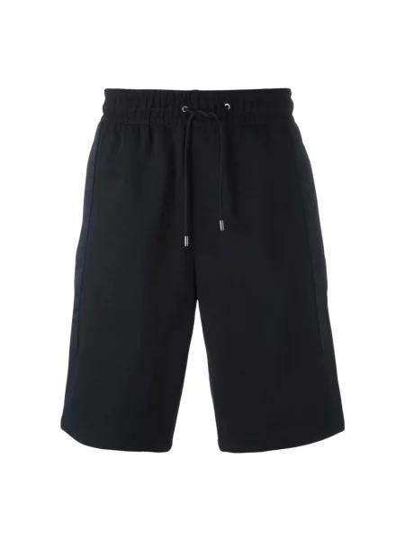 Bermudy Emporio Armani ze sznurkiem czarne