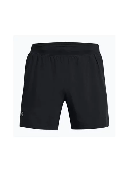 Бігові шорти Under Armour Launch 5" чорний/чорний/світловідбиваючі чорні