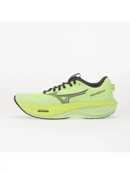 Sneakers Mizuno WAVE RIDER 30 Lime Pulp/ Black Oyster/ GF White EUR 42 żółte