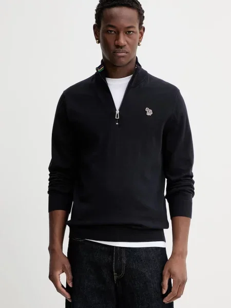 PS Paul Smith pulover de bleumarin light cu turtleneck