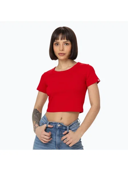 Tricou pentru femei Pitbull Cropped roșu