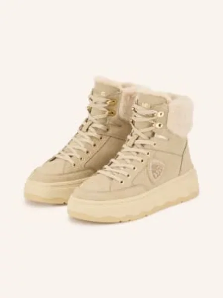 Blauer Wysokie Sneakersy Maribel beige beżowe