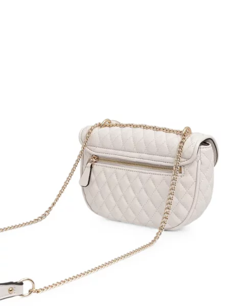 Crossbody táska Guess autogrammal