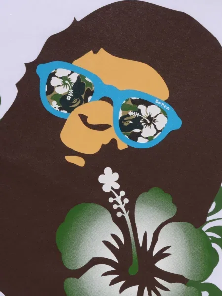 Tricou A Bathing Ape® alb