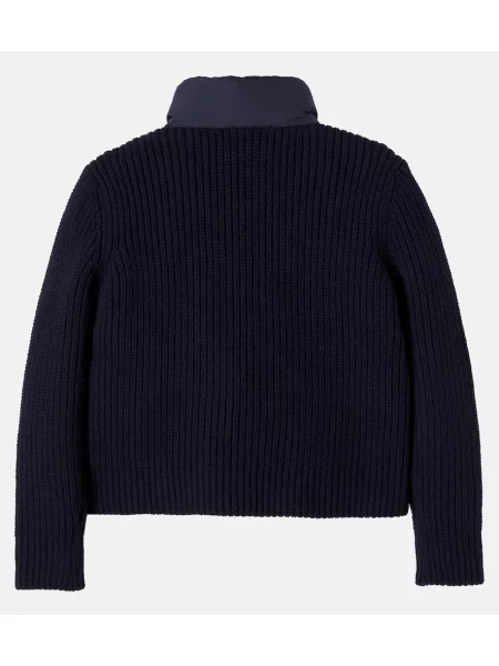 Gyerek pehelydzseki Moncler Enfant kék