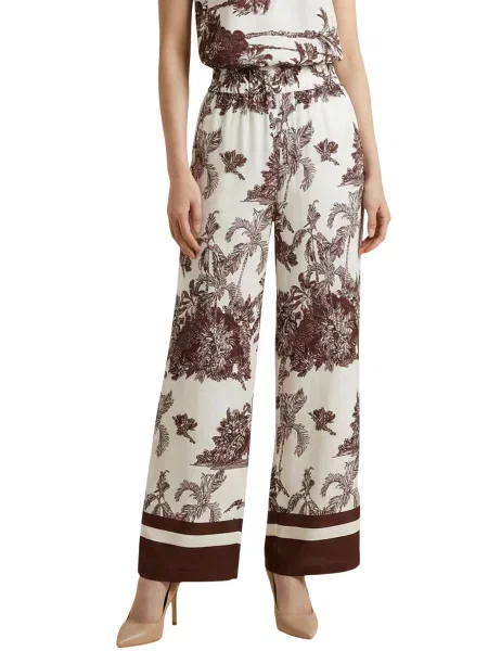 Pantaloni Artigli alb