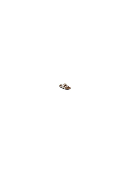 Natikači Birkenstock z perlami bela
